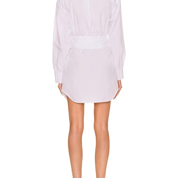 Alexander Wang Cross Front Shirt Dress - Picture 3 of 8